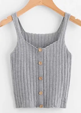 Gray Tank Top