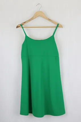 Green Slip Dress S