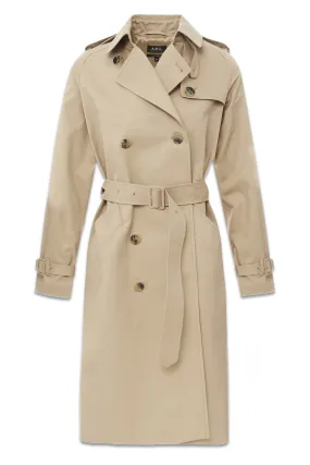 Greta Cotton-twill Trench Coat