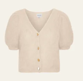 Harper Cardigan in Beige