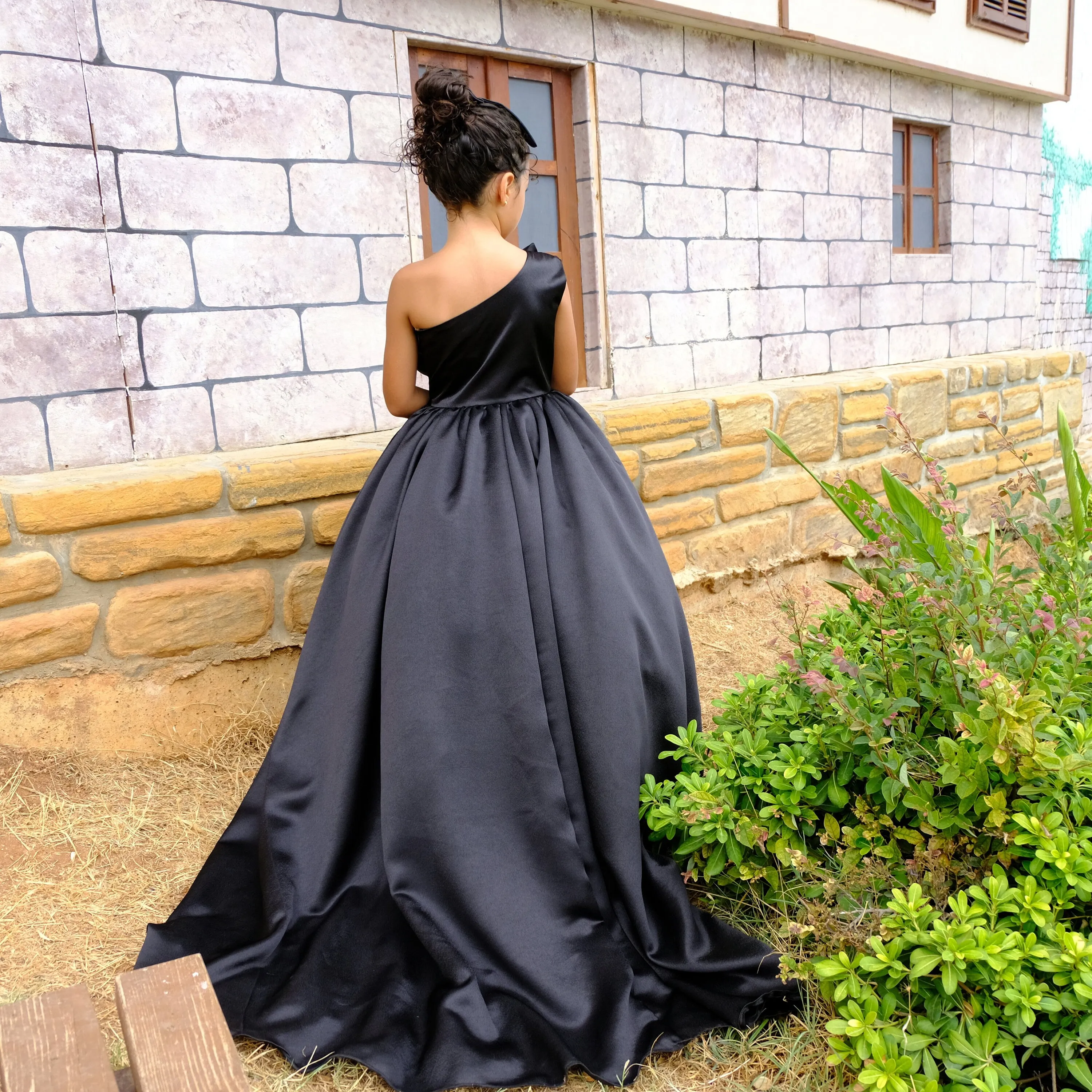 Holly black girl prom gown