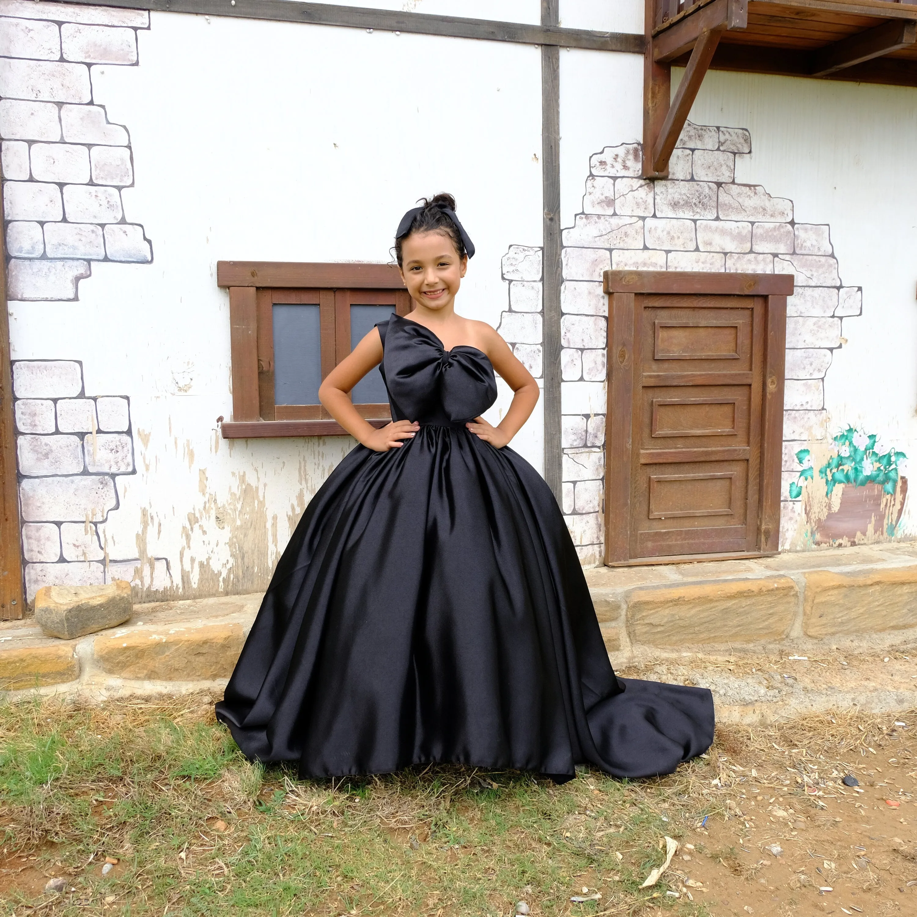 Holly black girl prom gown