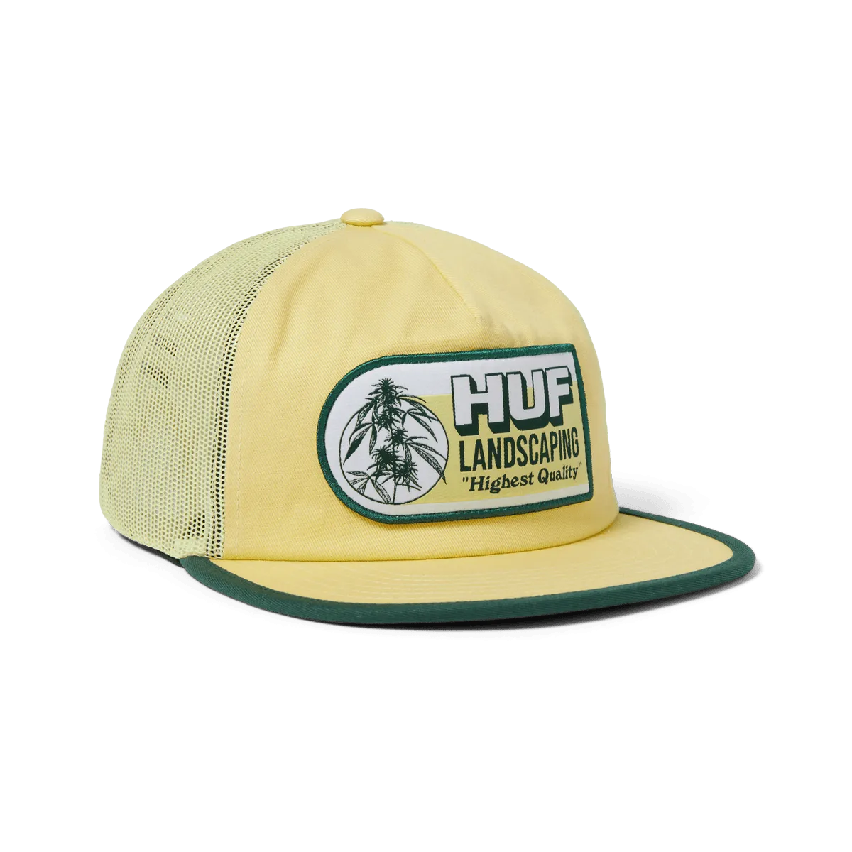 HUF LANDSCAPING TRUCKER YELLOW