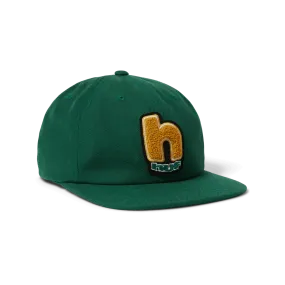 HUF MOAB H 6 PANEL HAT FOREST GREEN