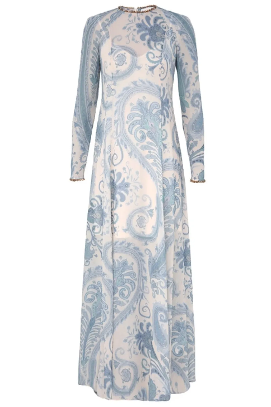 Illuminate Sheath Dress | Turquoise Paisley