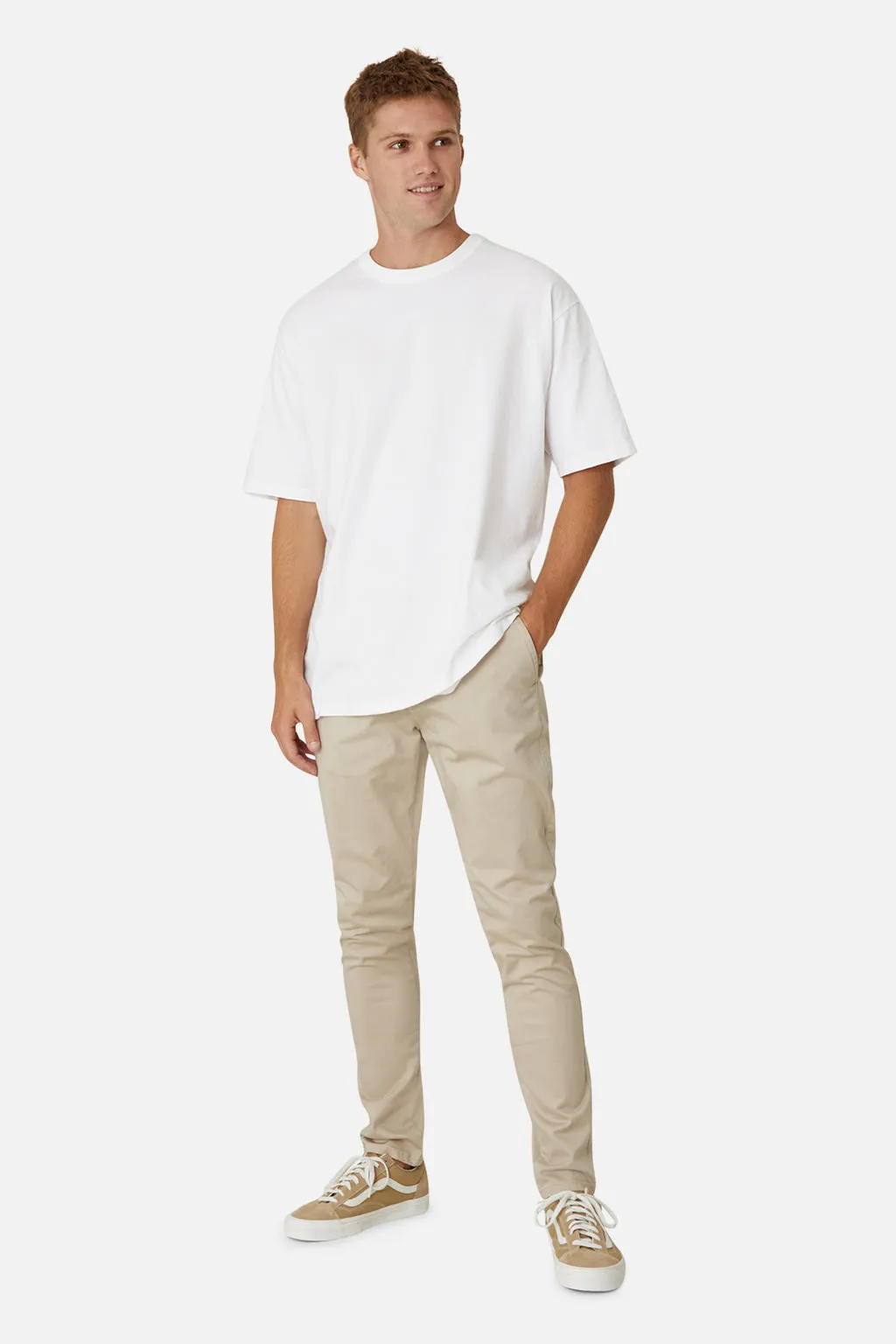 INDUSTRIE, The Cuba Chino Pant, STONE