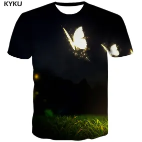 insect shirt plant tee shirt beautiful Cool art costume men