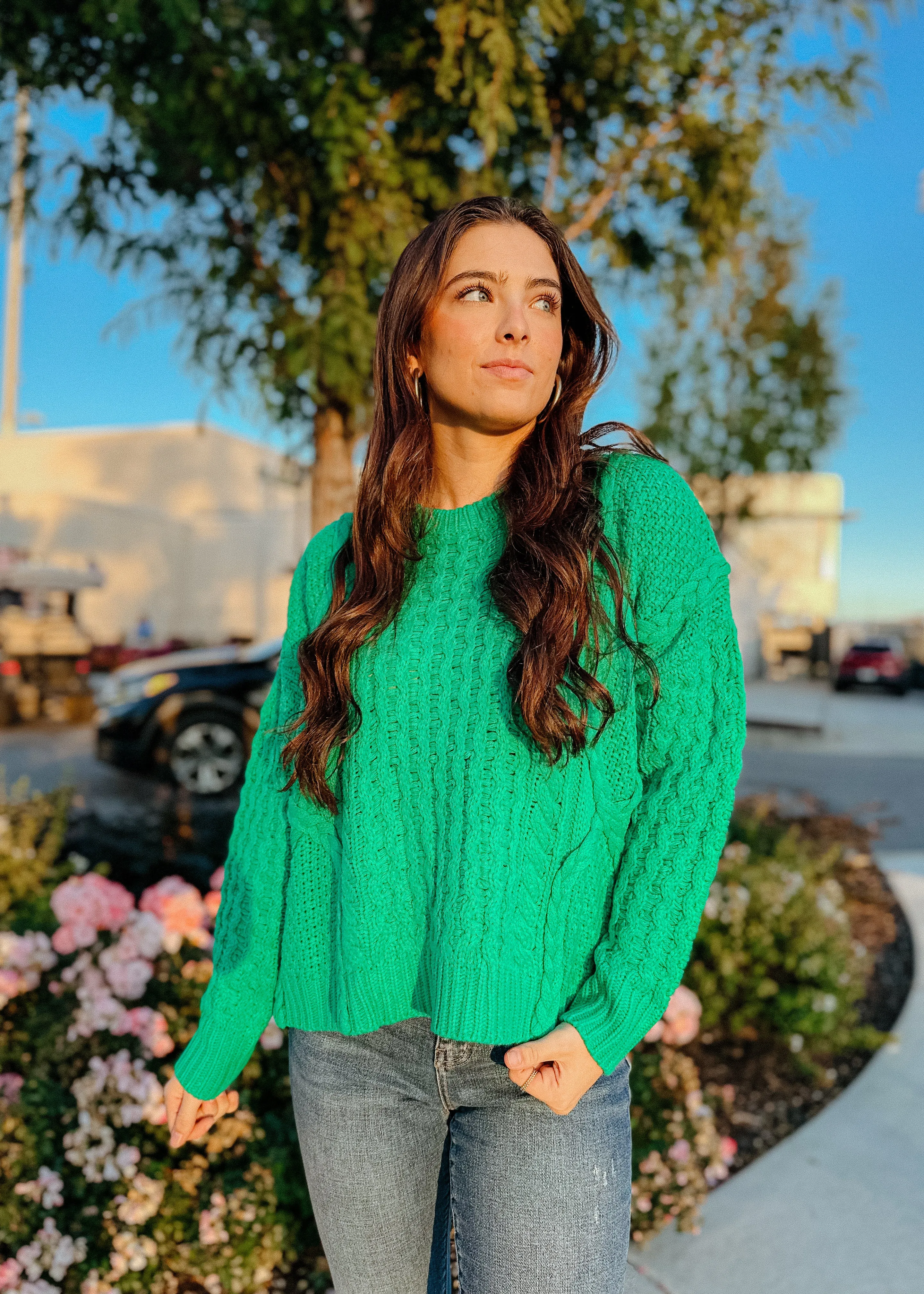 Ivey Cable Knit Sweater