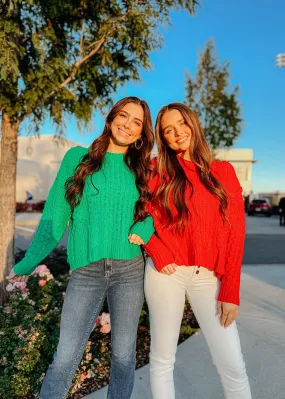 Ivey Cable Knit Sweater