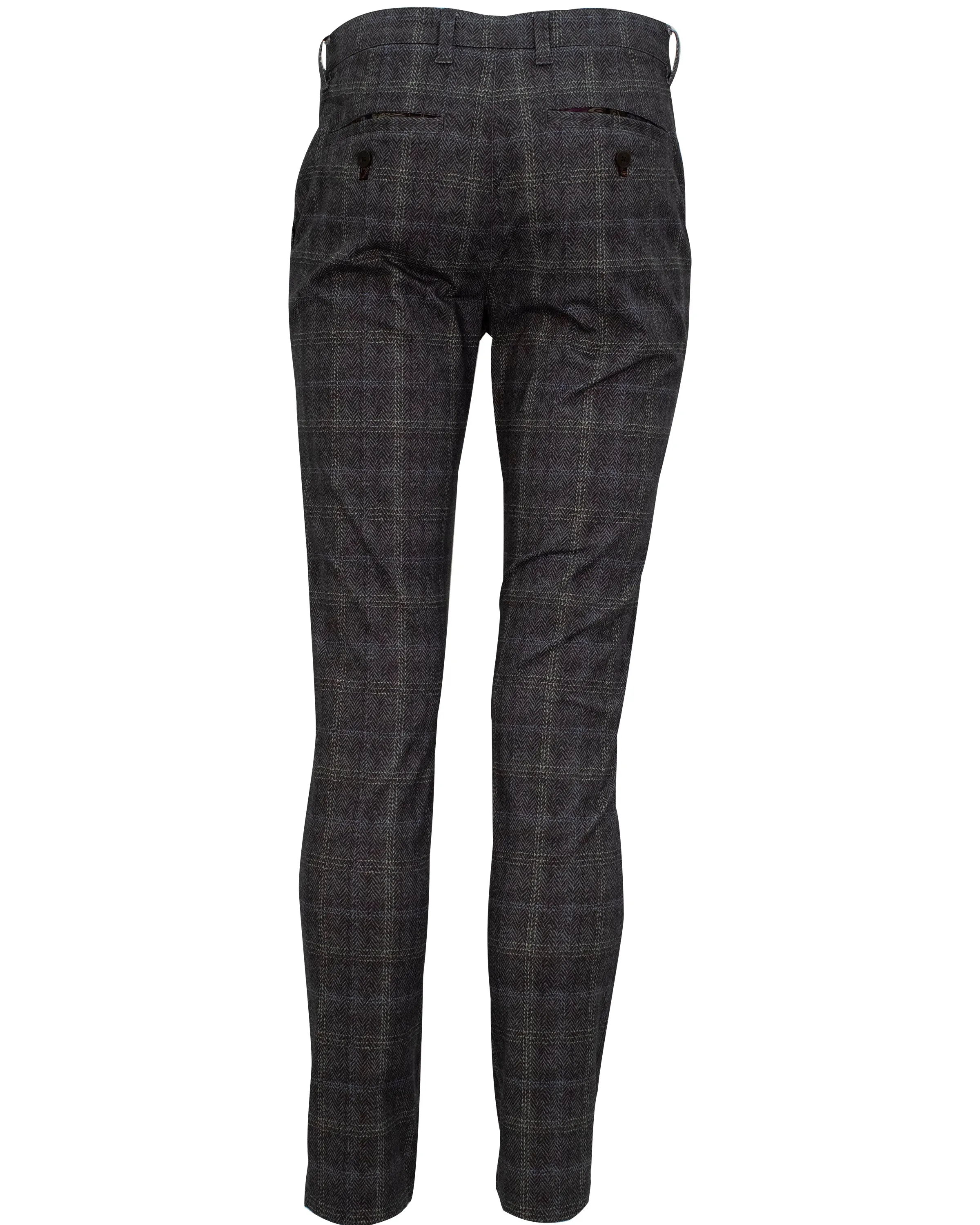 Jack Lords Tweed Grey Pants
