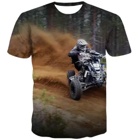 Jeep T-shirt Men Offroad T-shirts Graphic car Tshirt Anime Short Sleeve Fashion