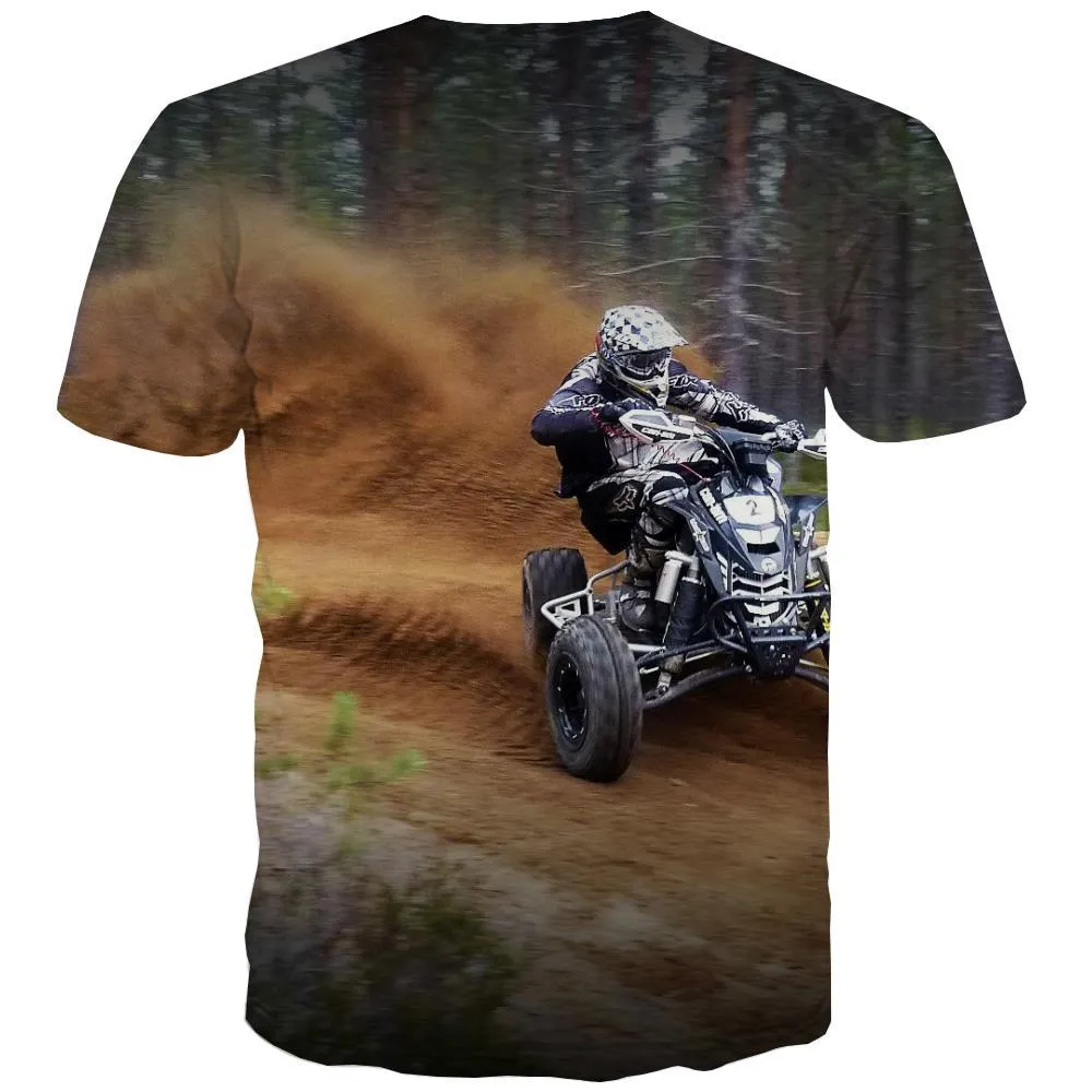 Jeep T-shirt Men Offroad T-shirts Graphic car Tshirt Anime Short Sleeve Fashion