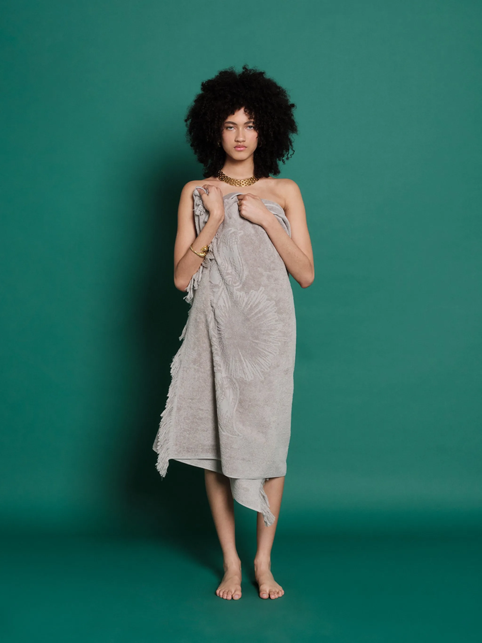 Just Greige | Monochrome Beach Towel