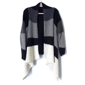 JUSTFAB Color Block Cardigan- Size XS