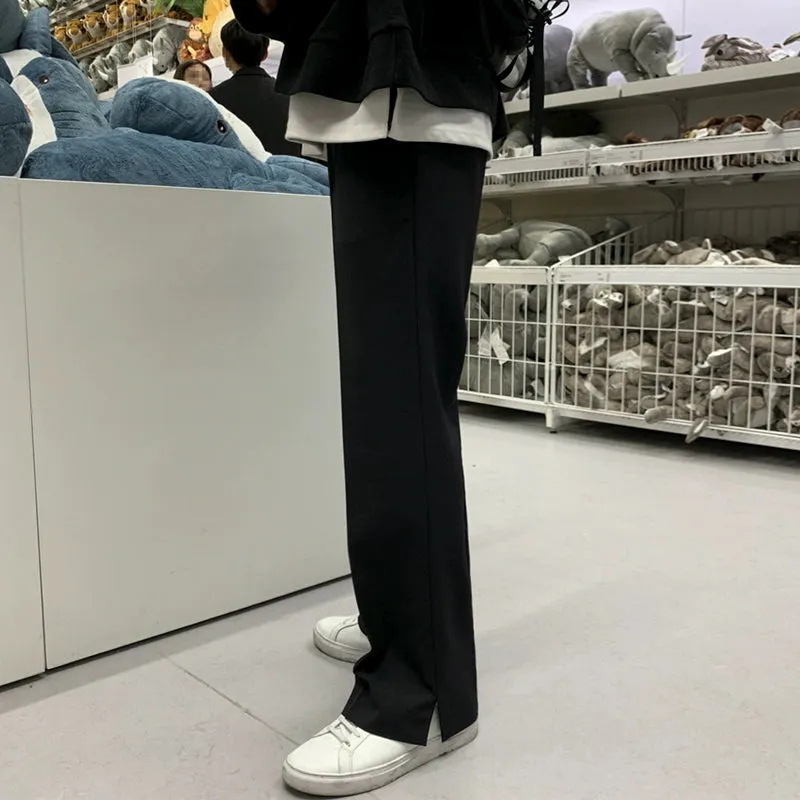 KC No. 429 Slit Straight Pants