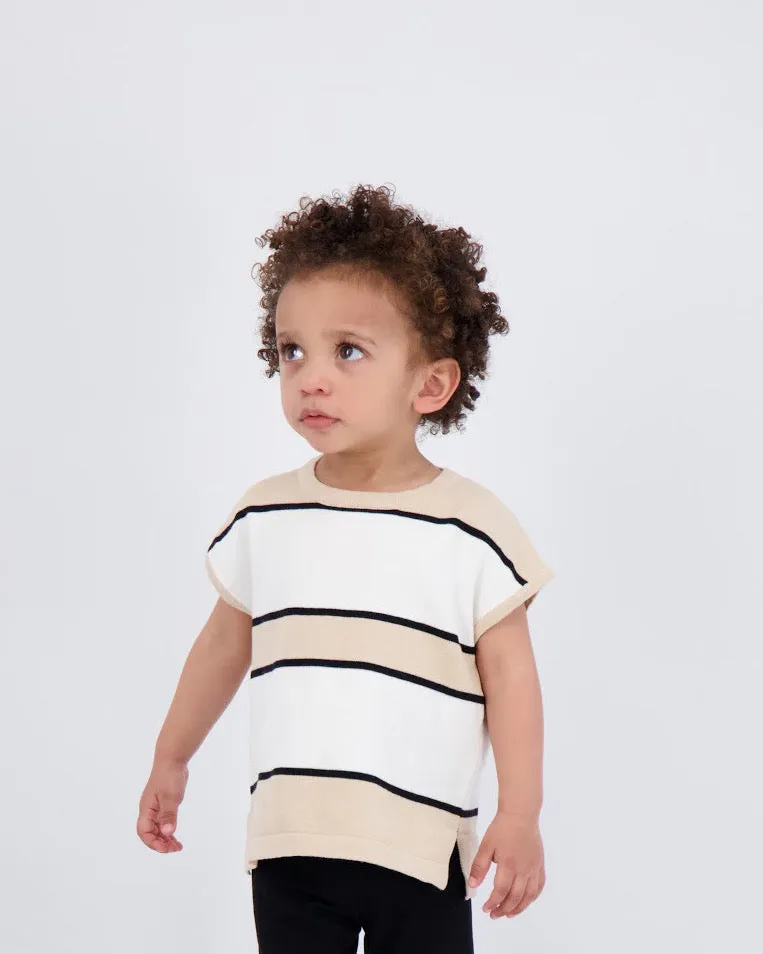 KNIT STRIPED TOP