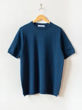 Knit T-Shirt - Blue