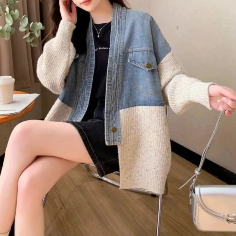 Lazy Dazy Denim Cardigan