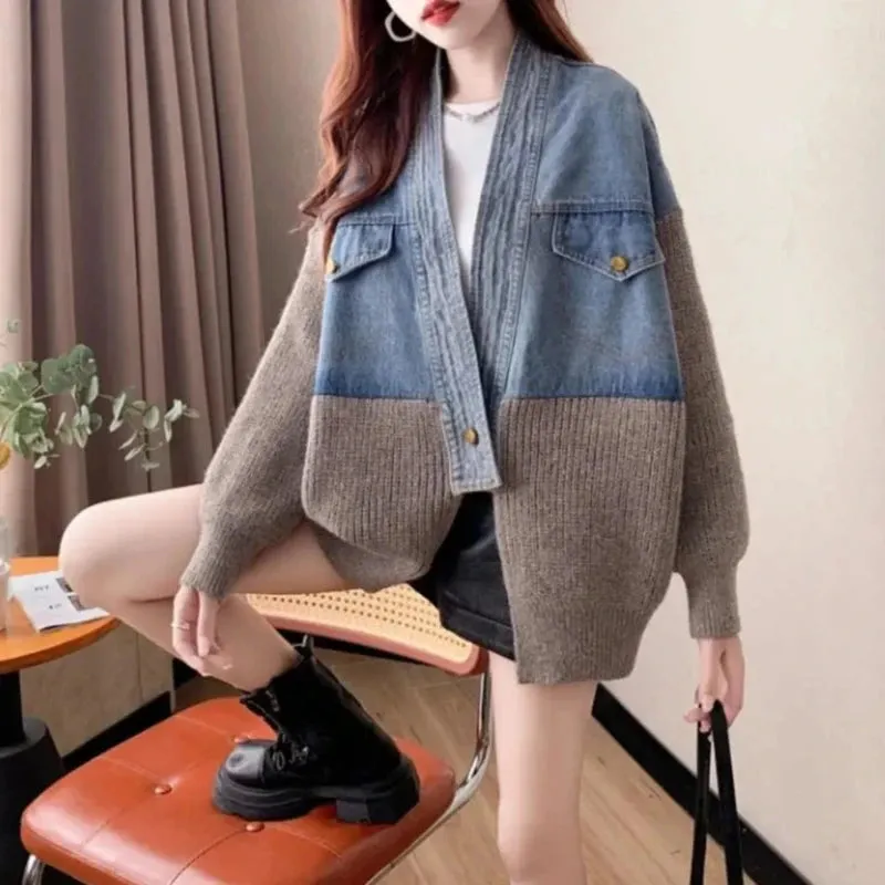 Lazy Dazy Denim Cardigan