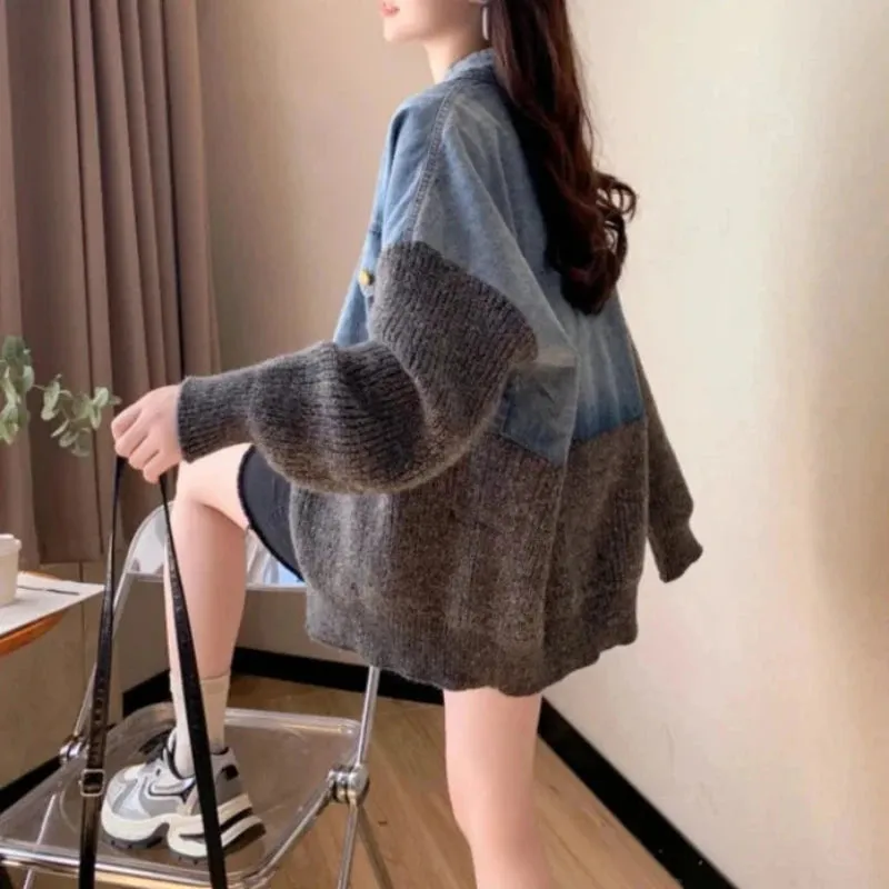 Lazy Dazy Denim Cardigan