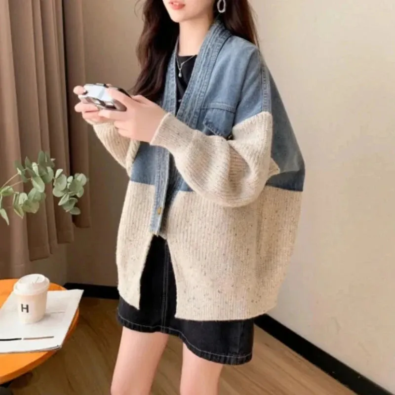 Lazy Dazy Denim Cardigan