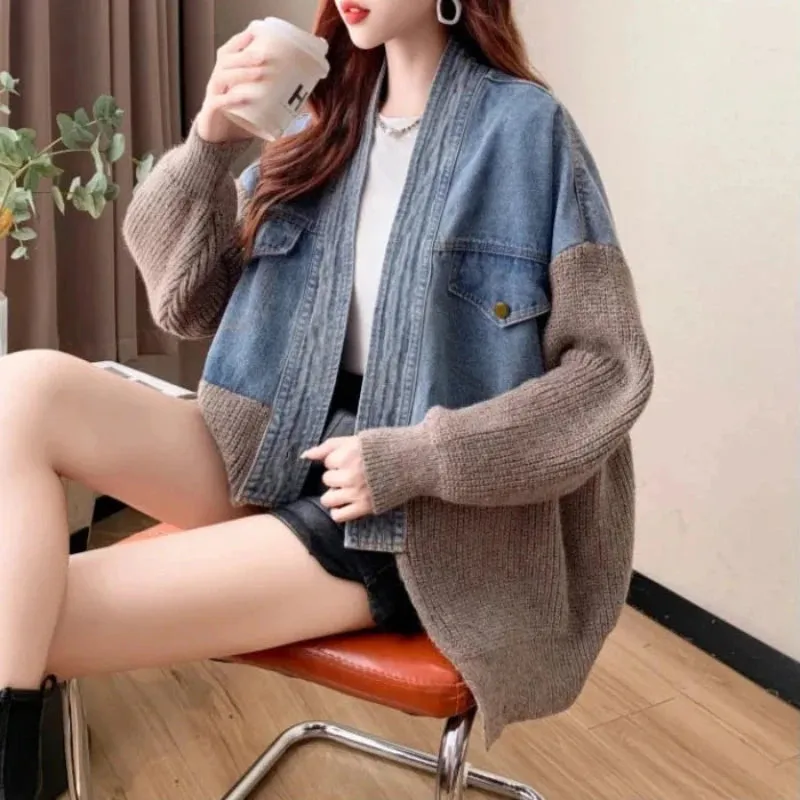 Lazy Dazy Denim Cardigan