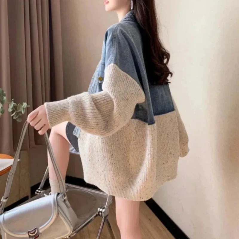 Lazy Dazy Denim Cardigan