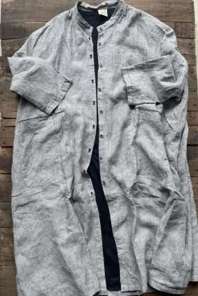 Linen Duster Trench  Coat Light Years Away