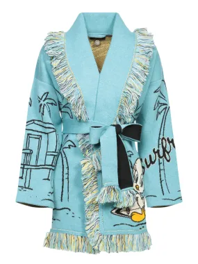 Looney Tunes light blue cardigan