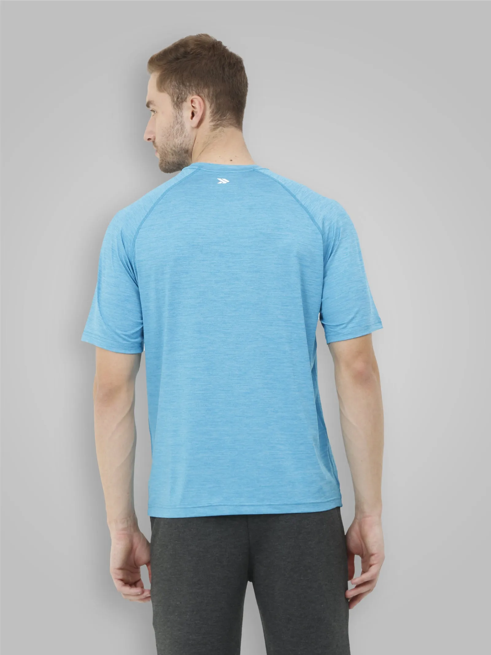 Men's Super Stretchable Raglan Sleeves Gym T-shirt