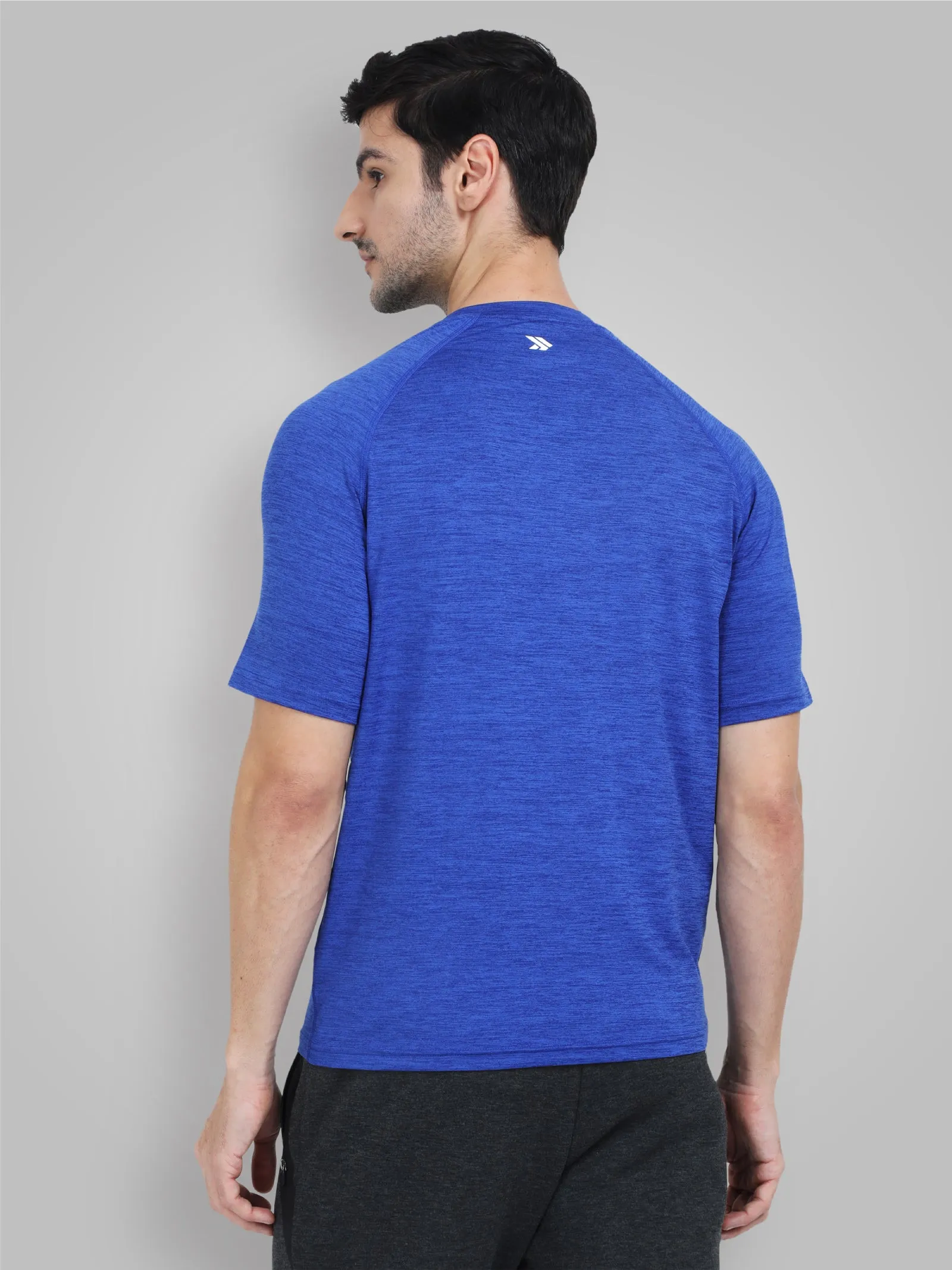 Men's Super Stretchable Raglan Sleeves Gym T-shirt