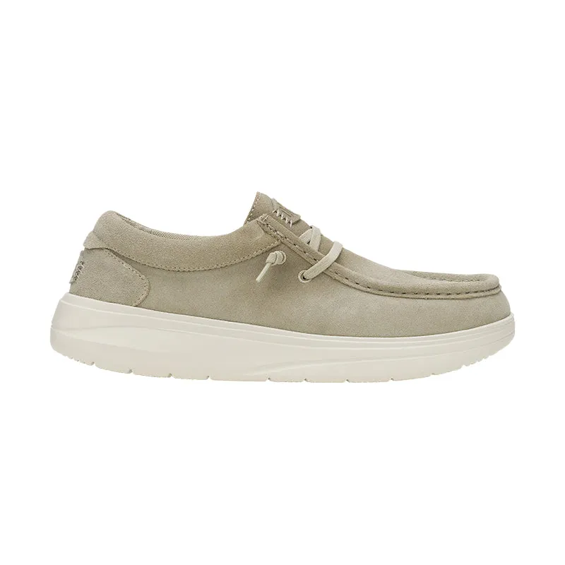 Men's Wally Comf Suede Stone Grey/Silver Birch