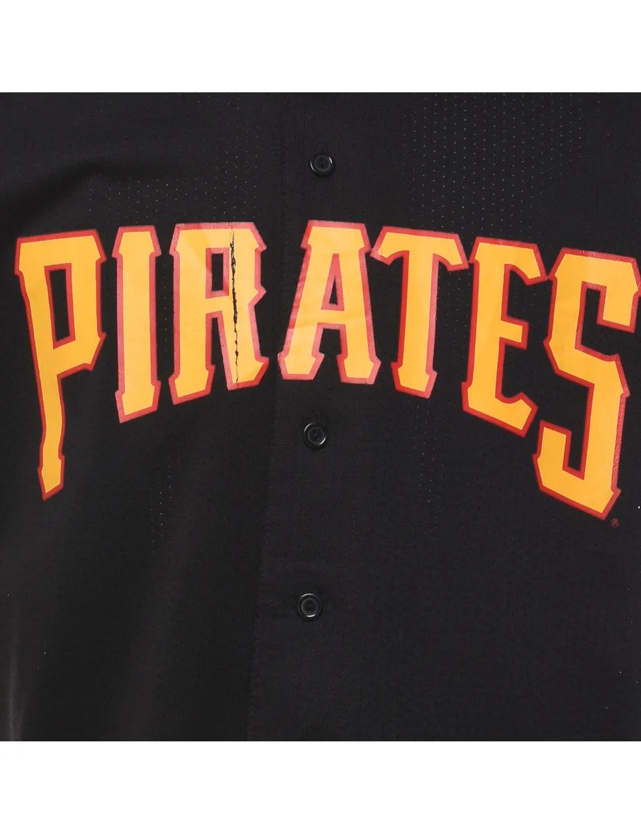 MLB Pirates Black & Yellow Jersey - M