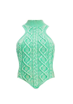 Mollie Cable Knit Top