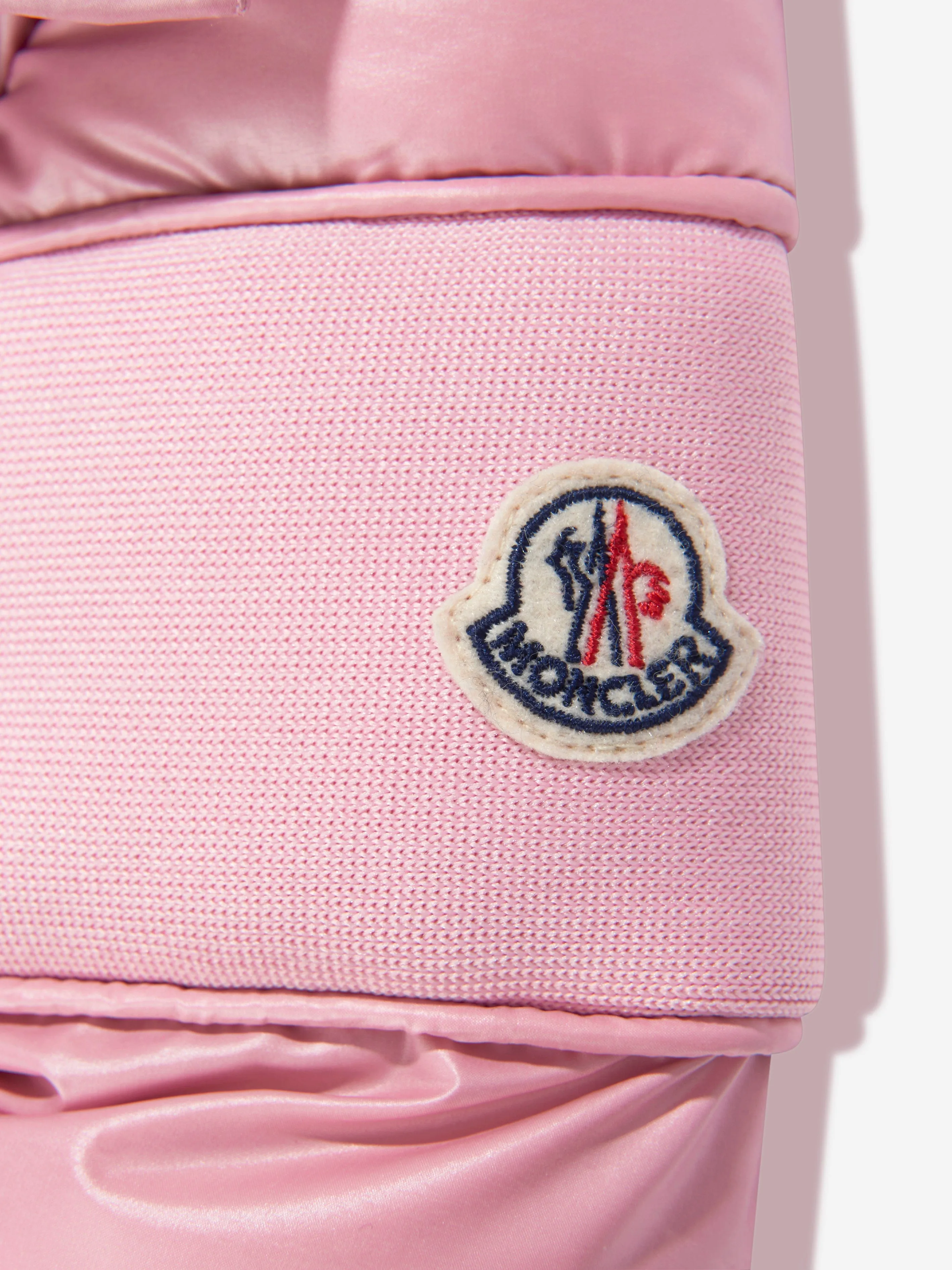 Moncler Enfant Girls Down Padded Truyere Jacket in Pink