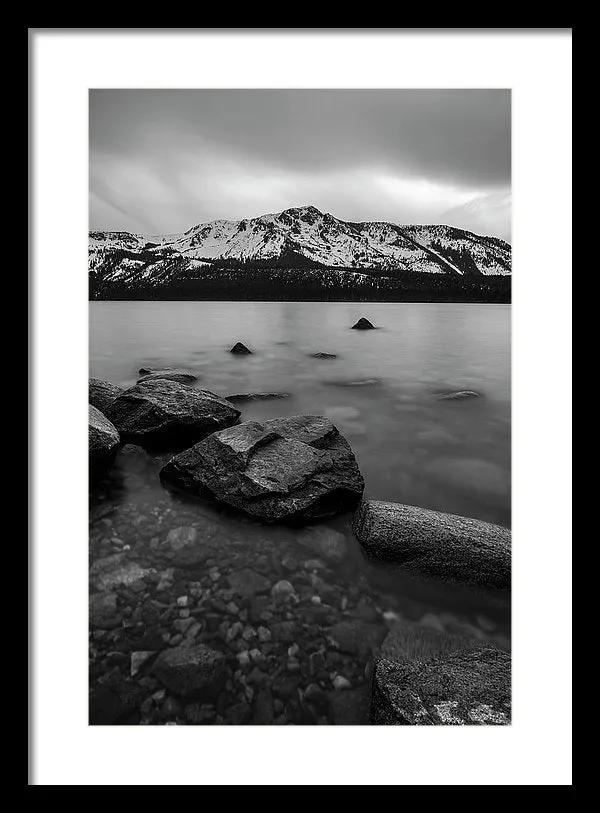 Monochromatic Dream By Brad Scott - Framed Print