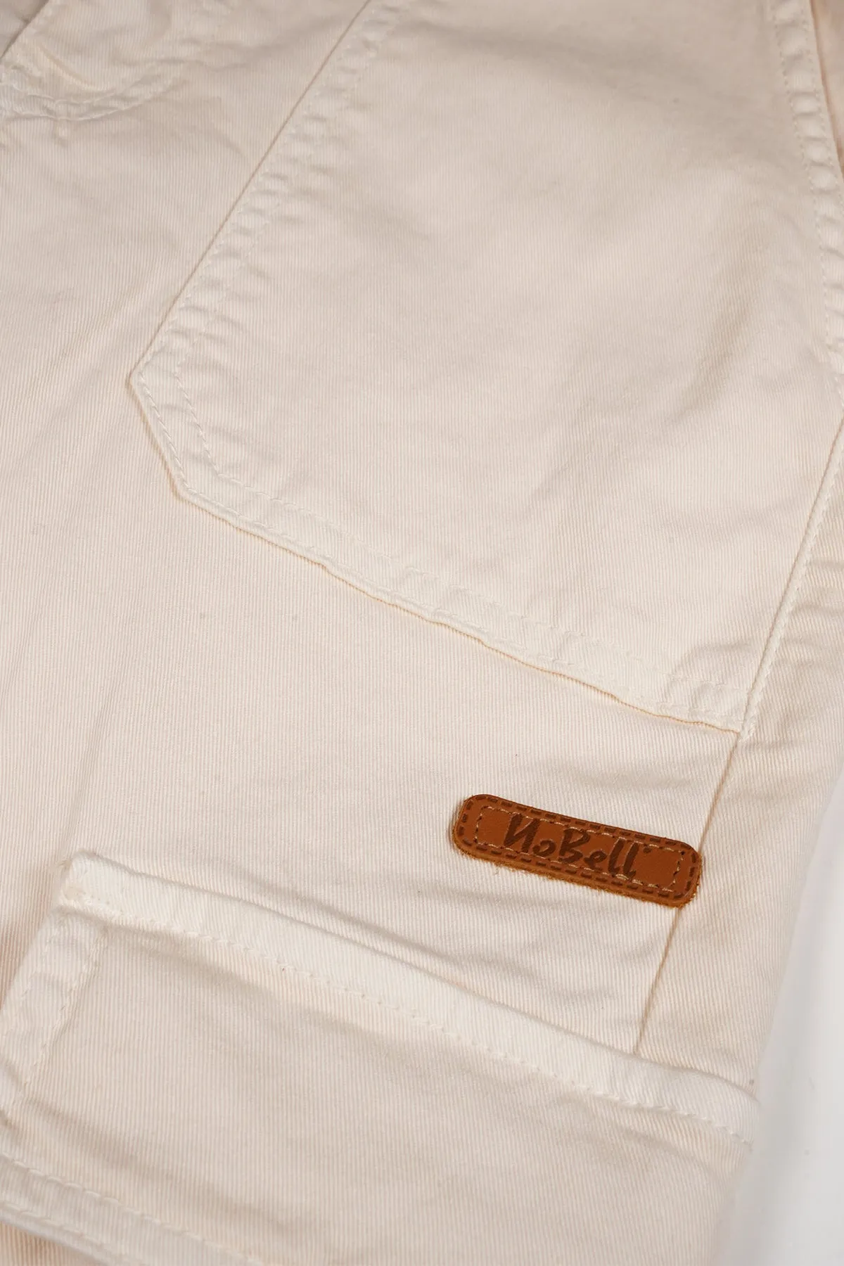 NoBell Susy garment dyed twill cargo pants