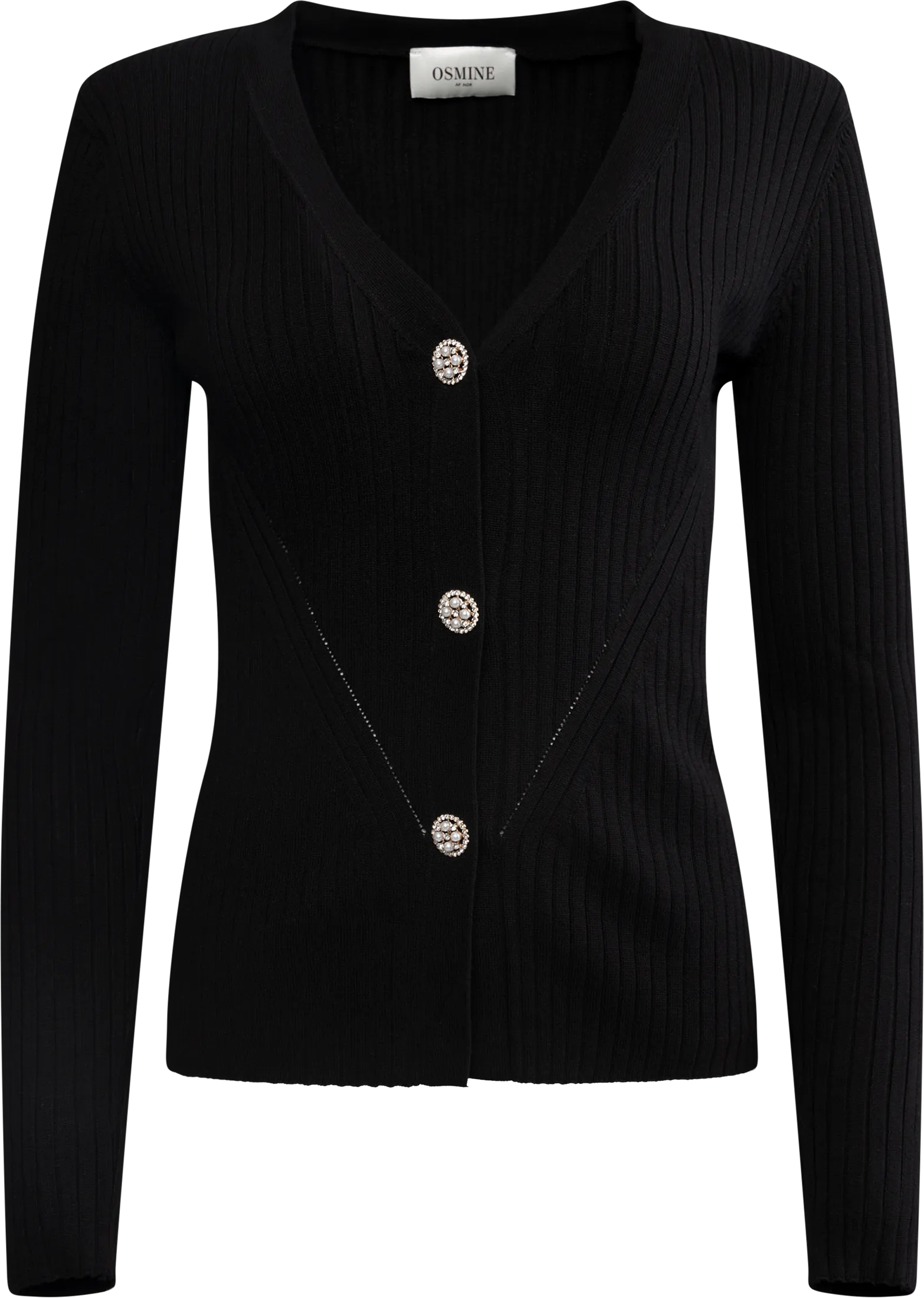 Norhild Knit Cardigan - Black