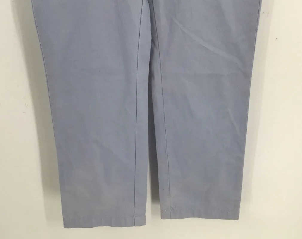 NWT Johnston & Murphy Men's Light Blue Slim Fit Chino Pants - Size 32WX30L