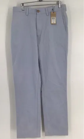 NWT Johnston & Murphy Men's Light Blue Slim Fit Chino Pants - Size 32WX30L