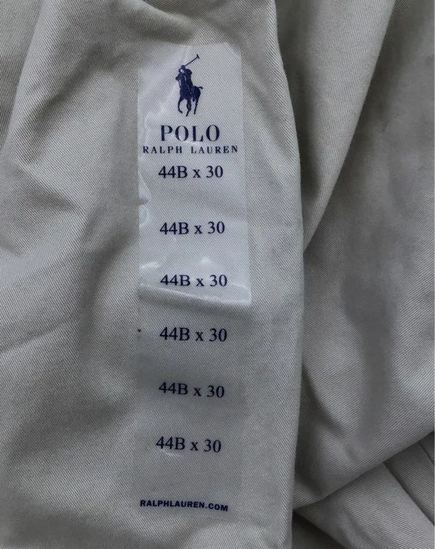 NWT Polo Ralph Lauren Men's Beige Stretch Classic Fit Chino Pants - Size 44BX30