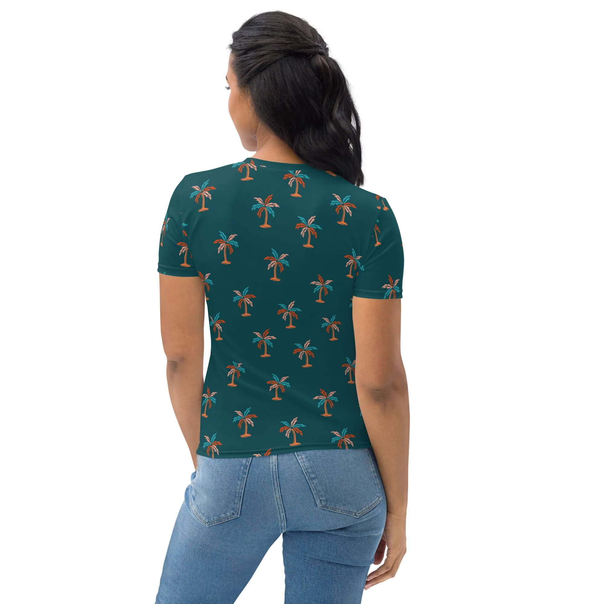 Palm Tree Pattern Women's T-shirt