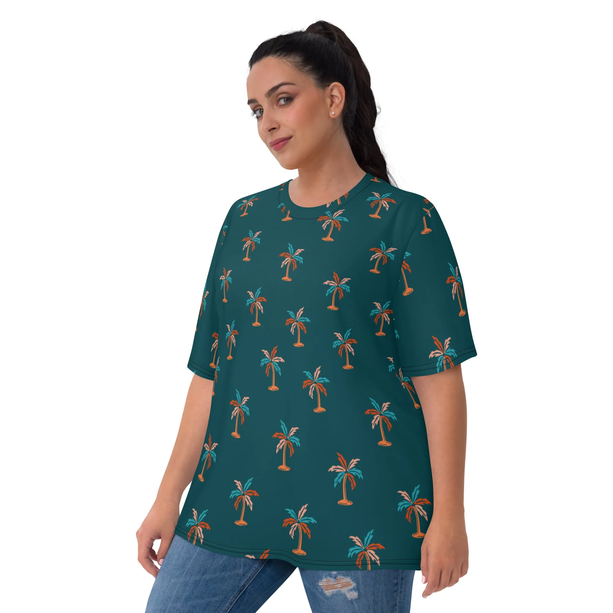 Palm Tree Pattern Women's T-shirt