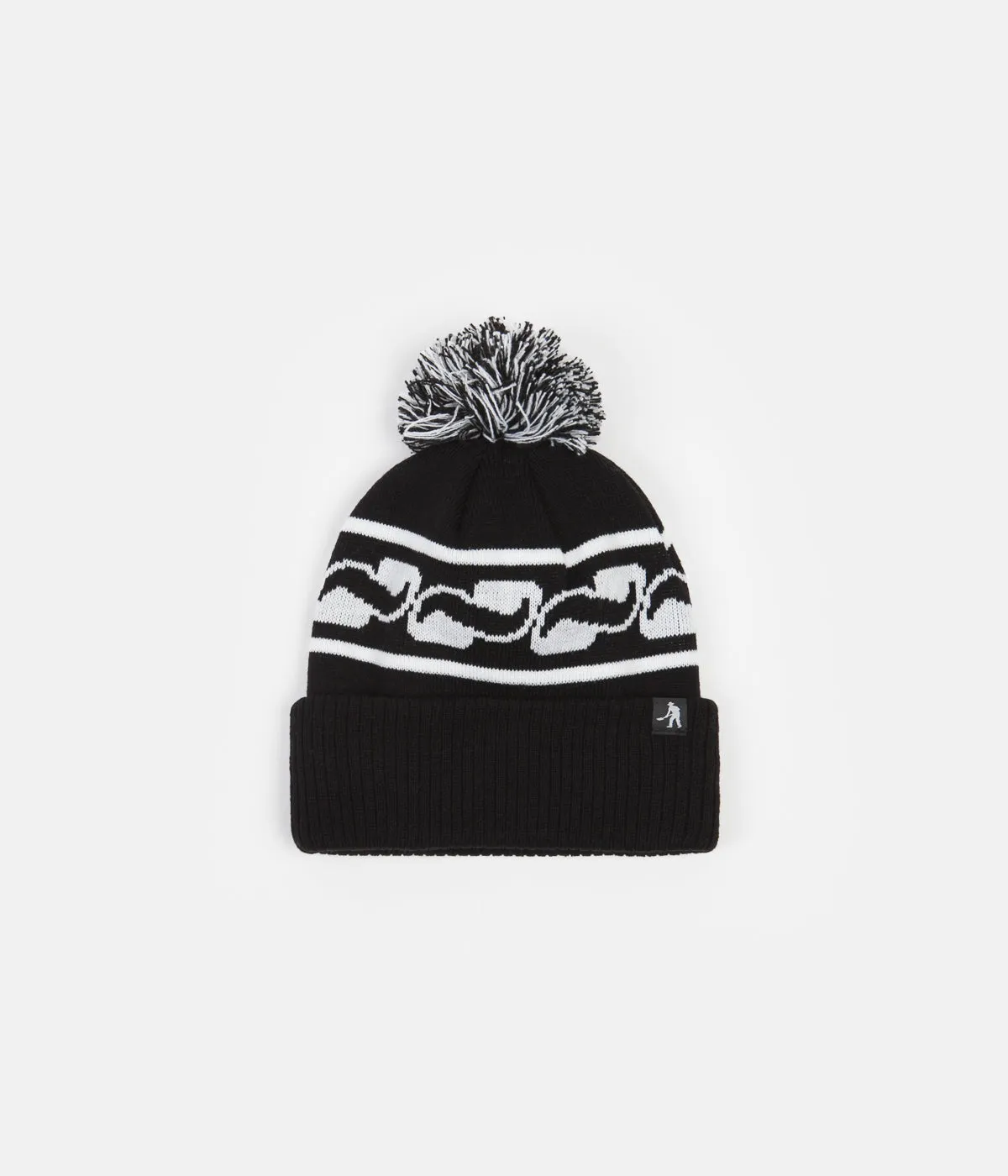 Pass Port Auto Pom Pom Beanie - Black
