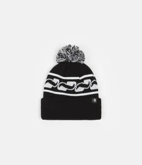 Pass Port Auto Pom Pom Beanie - Black
