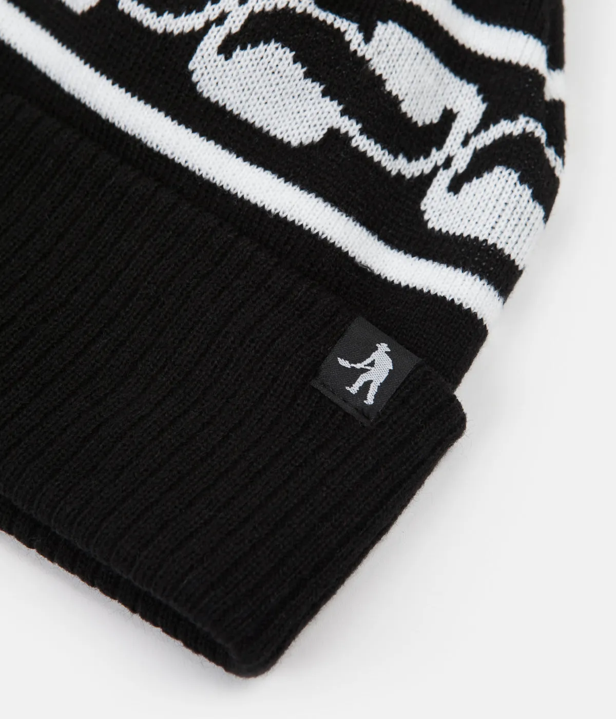 Pass Port Auto Pom Pom Beanie - Black