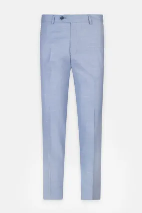 Patterned Light Blue Chino Classic pant