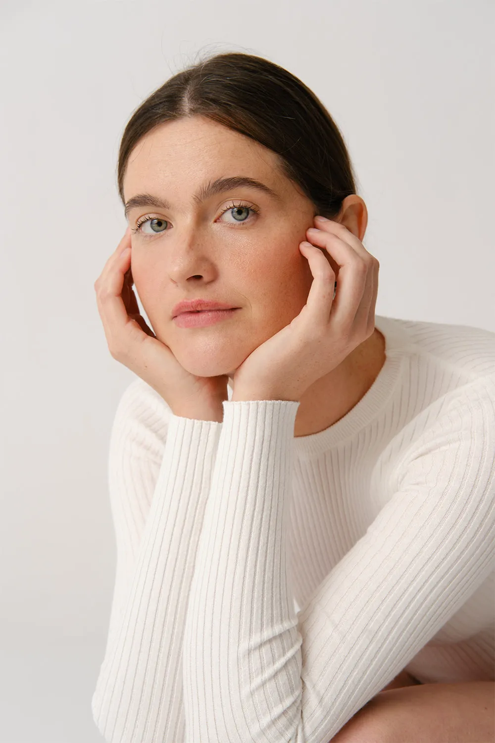 Perfetto Long Sleeve Top Off-White