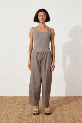 Pewter Rib Knit Tank