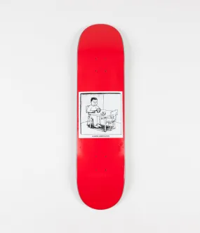 Polar Aaron Herrington Spilled Milk Deck - Red - 8"